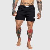 Pánske plavecké šortky Iron Aesthetics Sunshine, čierne · záber 1