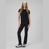 T-shirt slim hladký dámsky - čierny · záber 4