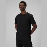 T-shirt regular hladký pánsky - čierny · záber 9