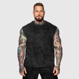 Tielko Iron Aesthetics Muscle Tee, washed black · záber 1