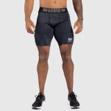 Funkčné šortky Iron Aesthetics Evolution, čierne · záber 3