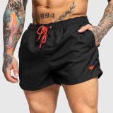 Pánske plavky Iron Aesthetics Beach Mode, čierne · záber 1