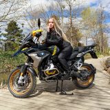 Dámska moto bunda W-TEC Progair Lady - Veľkosť: XXL | Farba: Ružová · záber 2