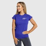 Dámske fitness tričko Iron Aesthetics Fit, modré · záber 2