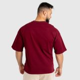Pánske tričko Iron Aesthetics ASTHX, maroon · záber 5