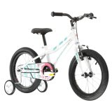 Kross Mini 3.0 16" - model 2025 biela / seledynová / korálová / lesk - 9" (100-125 cm) · záber 1