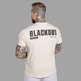 Pánske tričko Iron Aesthetics Blackout, sand · záber 4