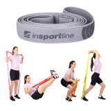 Posilňovacia guma inSPORTline Rand XX Strong 208x3,3 cm / 13 kg - Farba: Sivá · záber 1