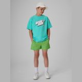 T-shirt regular s potlačou chlapčenský - mätový · záber 2