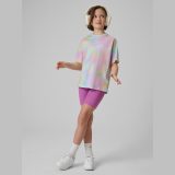 T-shirt loose s potlačou dievčenský - multicolor · záber 2