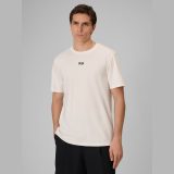 T-shirt regular hladký pánsky 4F x Robert Lewandowski - biely · záber 1