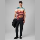 T-shirt regular s potlačou pánsky - multicolor · záber 2