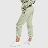 Dámske oversized tepláky Iron Aesthetics Simone, zelené · záber 3