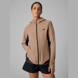 Softshell bunda vetruodolná dámska - béžová · záber 1