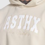 Oversized mikina Iron Aesthetics ASTHX, béžová · záber 5