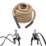 Posilňovacie lano inSPORTline WaveRope Base 40 mm - 15 m · záber 1
