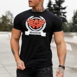 Pánske fitness tričko Iron Aesthetics Triumph, čierne · záber 1