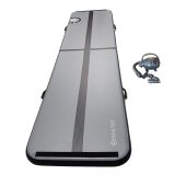 Airtrack MASTER S-Pro nafukovacia žinenka 800 x 150 x 20 cm - antracit - čierna · záber 1