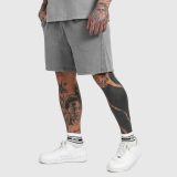 Pánske kraťasy Iron Aesthetics X Washed, sivé · záber 5
