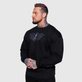 Pánska mikina Iron Aesthetics Essential, čierna · záber 4