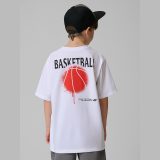 T-shirt loose s potlačou chlapčenský - biely · záber 7