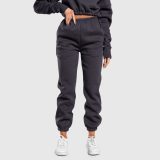 Dámske oversized tepláky Iron Aesthetics Simone, sivé · záber 2