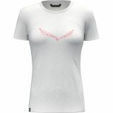 Salewa Solidlogo Dry W - Veľkosť: 38 | Farba: Biela · záber 1