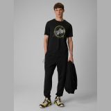 T-shirt regular s potlačou pánsky - čierny · záber 2
