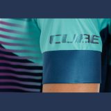 Cube Teamline Round Neck Jersey W - Veľkosť: S | Farba: Modrá · záber 4