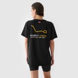 Unisex tričko s potlačou 4F x Drift Masters - čierne · záber 2