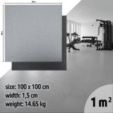 inSPORTline Luxteko Flat 100x100x1,5 cm drevo · záber 5