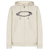 Oakley New Ellipse Zip Hoodie - Veľkosť: XL | Farba: Béžová · záber 1