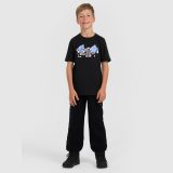T-shirt regular s vianočnou potlačou chlapčenský - čierny · záber 2