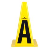 Plastové kužele inSPORTline Alphabet 23 cm · záber 2