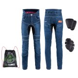 Dámske moto jeansy W-TEC Biterillo Lady - Veľkosť: XXL | Farba: Modrá · záber 1