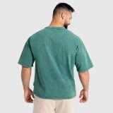 Pánske tričko Iron Aesthetics ASTHX, washed green · záber 5