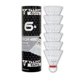 Bedmintonové loptičky TALBOT TORRO Tech 450 Fast 6ks - biele · záber 1