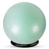 Gymnastická lopta inSPORTline Stretch Ball 75 cm so základňou BallBase - Farba: Mentolová · záber 1