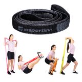 Posilňovacia guma inSPORTline Rand XXX Strong 208x3,3 cm / 17 kg - Farba: Čierna · záber 1