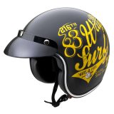 Moto prilba W-TEC Café Racer - Veľkosť: 59-60, L | Farba: 3Ways Surf · záber 1