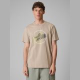 T-shirt regular s potlačou pánsky - béžový · záber 7