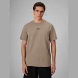 T-shirt regular hladký pánsky 4F x Robert Lewandowski - béžový · záber 1