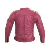 Dámska kožená moto bunda W-TEC Sheawen Lady Pink - Veľkosť: L | Farba: Ružová · záber 3