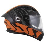 Cassida Orbit Multivers čierna matná/oranžová/šedá/biela L (59-60) · záber 5