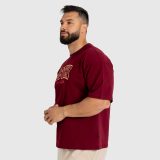 Pánske tričko Iron Aesthetics ASTHX, maroon · záber 3