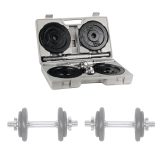 Jednoručky v kufríku inSPORTline set 2x 5-10kg · záber 1