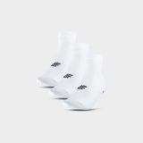Krátke ponožky (3-pack) dámske - biele · záber 2