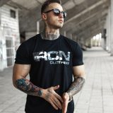 UltraSoft tričko Iron Camo Style, čierne · záber 4