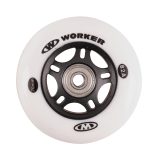 In-line kolieska WORKER 70mm a ložiská ABEC-5 Chrome - Set 4 ks · záber 2