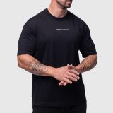 Oversize tričko Iron Aesthetics Vibe Tee, čierne · záber 1